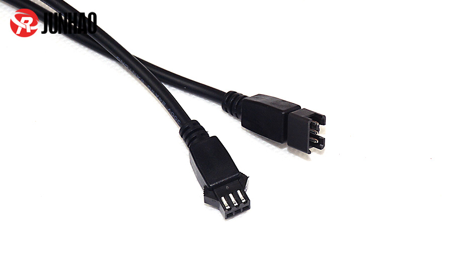 male and female plug wiring harness customized 