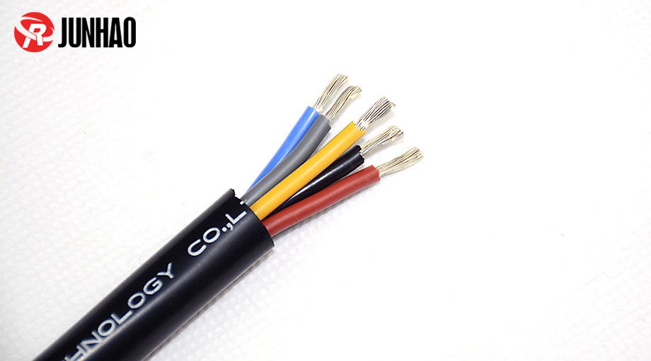 AUS SAA Certificate 5*1.5mm2 Silicone Rubber Cable