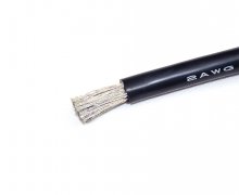 Style 3512 Heat Resistant Silicone Rubber Insulated 2 awg Wire Cable 200C 600V