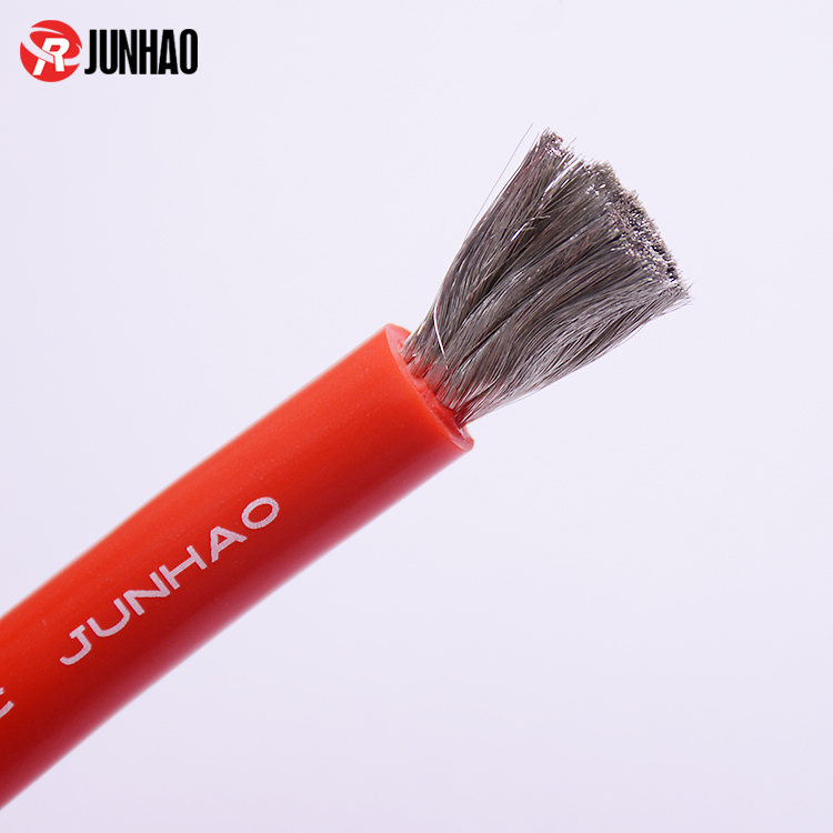 35平方新能源硅胶线35mm2耐高温特软衔接线产品图